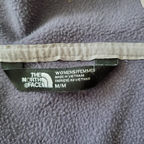 The North Face Purple Gray Full Zip Casual Lightweight‎ Outdoor Hoodie Jacket M - Picture 8 of 9